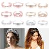 Combs Headwear Jewelry Leaves Hair Hoop Bride Headbands Gold Leaves Wreath Wedding Hair Crown