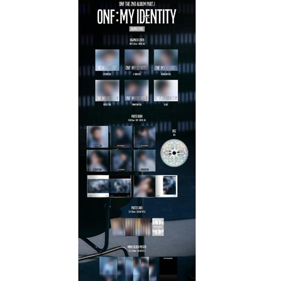 ONF - 2nd Album Part.1 - ONF:MY IDENTITY DIGIPACK Random    Release Date   2025-02-18