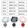 4pcs 60mm 61mm 68mm 69mm 77mm Car Wheel Center Caps Hub Rims Covers Tire Badge For A3 A4 A5 A6 A7 A8 S4 S6
