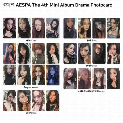 aespa 4-й мини-альбом, драматическая фотокарточка, гигантский мини-сцена, эксклюзивная Япония