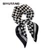 SIYUTANG Imitation Silk Square Scarf