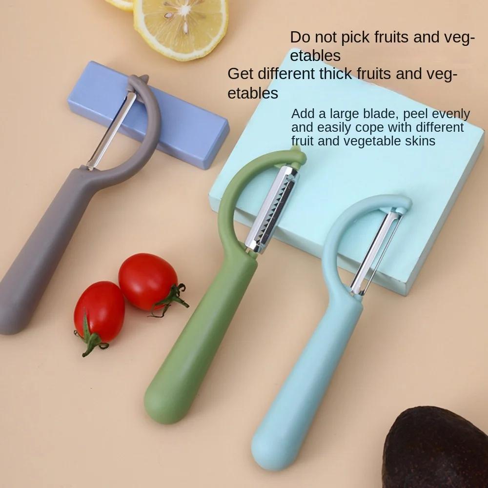 New P-type Peeler Scraper Stainless Steel Fruit and Vegetable Kitchen Multifunctional Potato Peeler