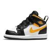 Кроссовки Air Jordan 1 Mid TD Black University Gold Baby White Pollen 640735-177
