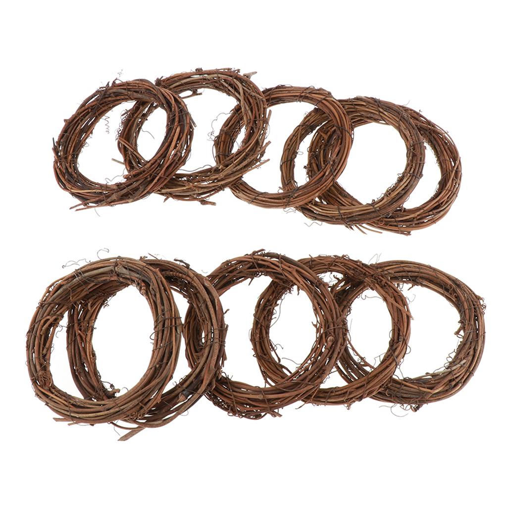 DIY Round / Heart Star Wreath Wooden Craft