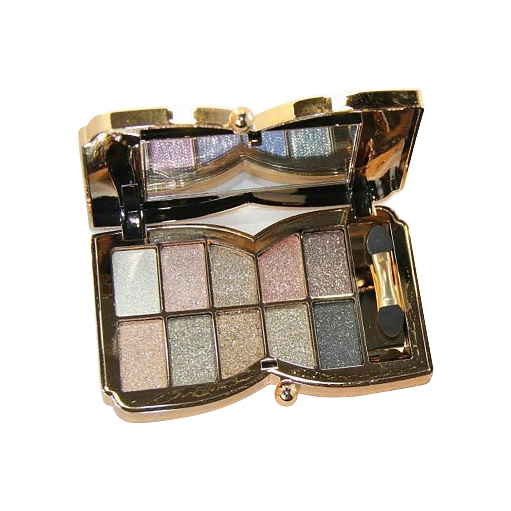 10-Color Shiny Eyeshadow Highly Pigmented Long-Lasting Waterproof And Sweatproof Nude Warm Natural Neutral Makeup Eyeshadow