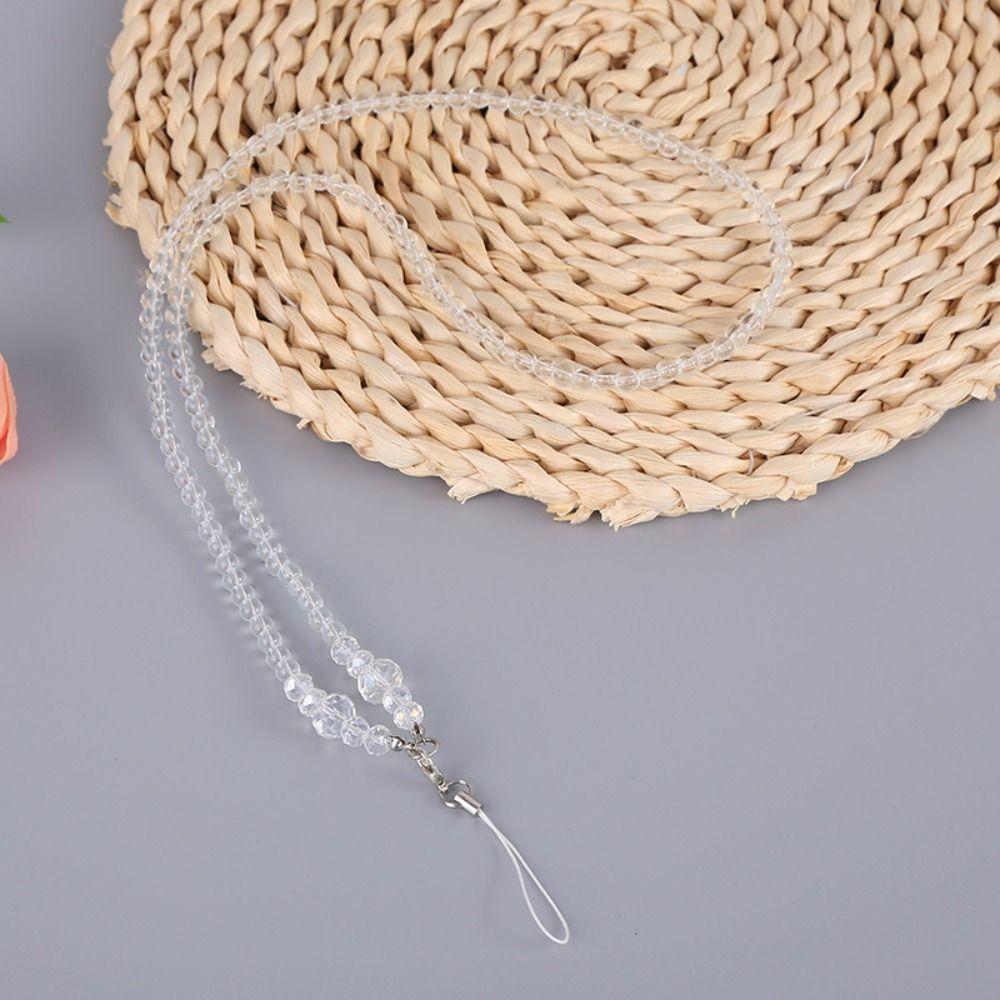 Аксессуары Цепочка для ювелирных изделий Веревка-антипотеряшка Кристалл Жемчуг Цепочка для телефона Ремешок для мобильного телефона Цепочка для мобильного телефона