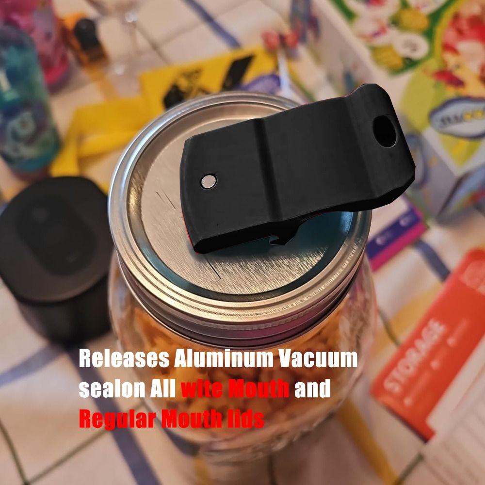 Многофункциональный открыватель для банок Mason для крышек консервных банок Крышки с широким горлышком Портативный открыватель для бутылок Снимает вакуумную запайку