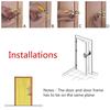 New Front Door Security Safety Strong Durable Home Chain Lock Guard Catch