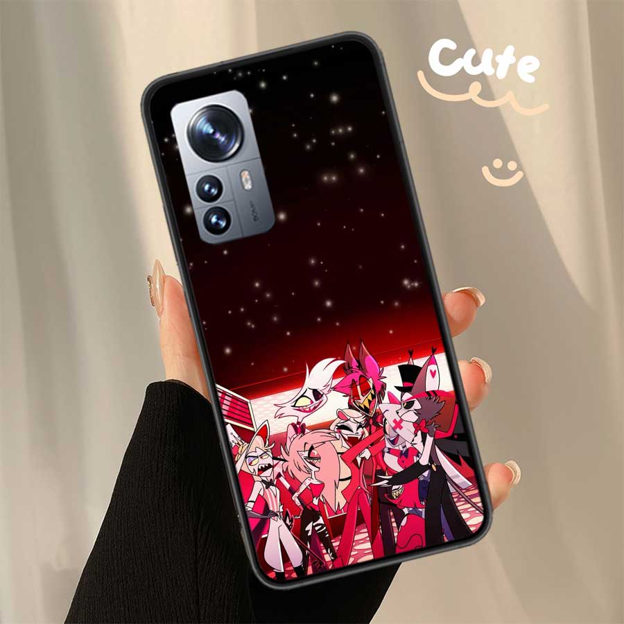Чехол для телефона Аниме H-Hazbin-H-Hotel для Xiaomi 14 F7 Ultra Mi 15 Poco M6 M5S F6 F5 F3 X7 X6 X5 X3 11T 10T Pro 11 Lite Обложка Coque