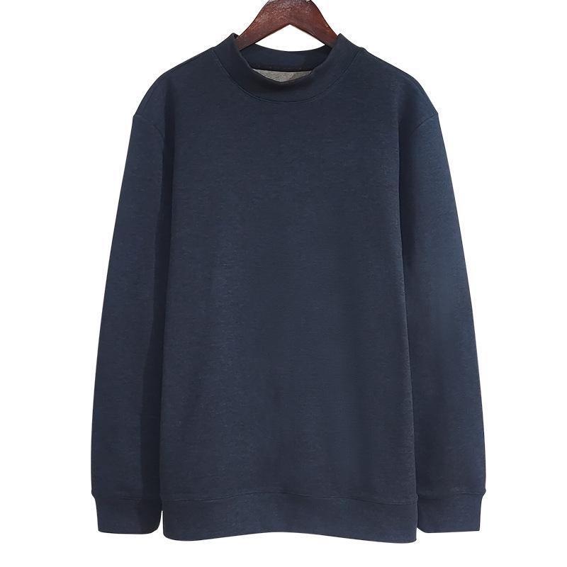 Men's Lyocell Tencel Cashmere Antibacterial Thermal Undershirt Sweater