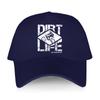Черная повседневная бейсболка с принтом для мальчиков, Dirt Bike Life, мотоцикл для мотокросса, мужская и женская летняя шапка, спортивный капот Snapback на открытом воздухе