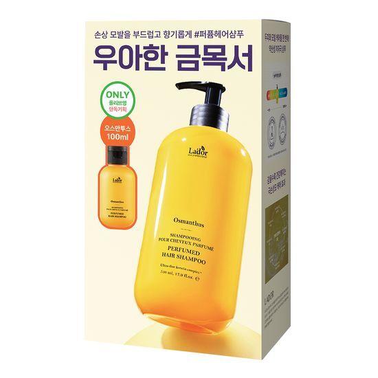 Lador Парфюмированный шампунь для волос 530 мл Специальный набор из 3 штук (+100 мл бесплатно)