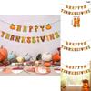 Fall Festival Paper Banner With 19 Letters For Thanksgiving Party Scene Decoration