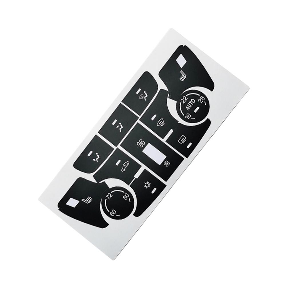 For 13-15 Buick Verano Encore HVAC Climate Control Button Repair Decal Stickers