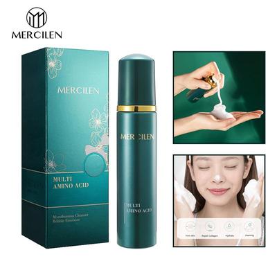 Очищающее пузырьковое молочко Milomu с мультиаминокислотами, 100 г, глубоко очищающее, увлажняющее, для снятия макияжа, очищающее средство для лица