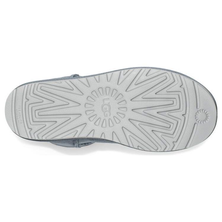 UGG Classic Mini Suede Sheepskin Warm Durable Simple Casual Short Snow Boots Women Boots Gray 1016222-AFG