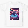 Car Synthwave, Neon, Futurist, Kids, Game, Children, Future Kids T-Shirt