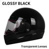 Unisex Retro Full Face Motorcycle Helmet 3C DOT Certified Four Seasons Cruise Multiple Design Options for Men And Women