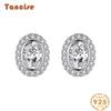 Tancise 925 Sterling Silver Zircon Earrings Drop Earrings For Women Wedding Party Gifts