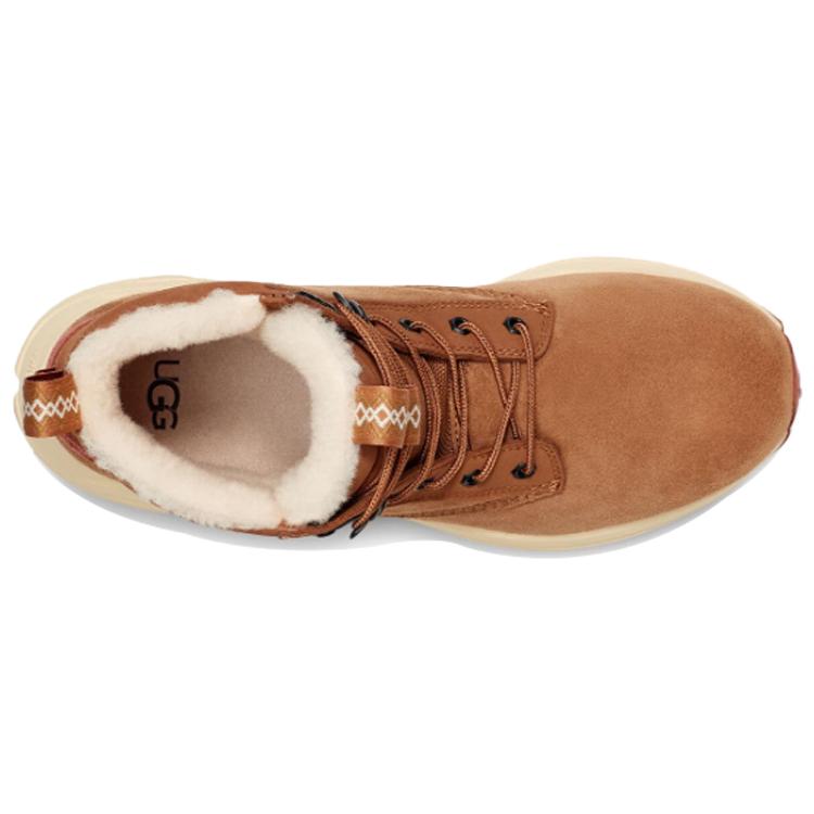 UGG Miwo Водонепроницаемые высокие ботинки из замши для активного отдыха 1114570-CHE