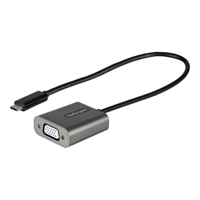 StarTech.Com - CDP2VGAEC - Convertisseur USB C 1080p vers VGA - USB Type-C vers Écran VGA - Câble 30cm