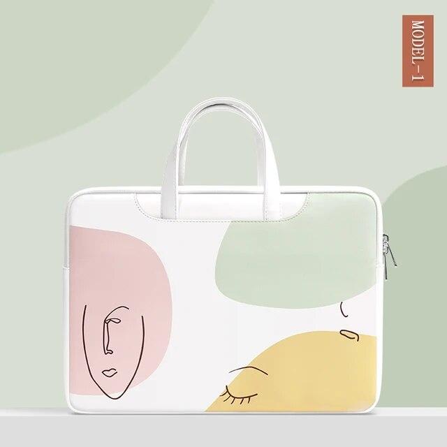 Сумка для ноутбука 13,3 15,6 14 дюймов, водонепроницаемая сумка для ноутбука, чехол для Macbook M1 Air Pro 13 15, сумка через плечо Huawei, портфель