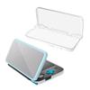 Crystal PC Case for New 2DS LL/XL Cosnole Scratch-resistant Protective Cover Shockproof Front Back Housing Skin Shells