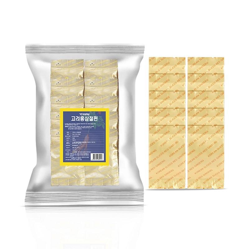 Natural Herb Korean Red Ginseng Slices, Economical Type, 200g, 3 Pieces