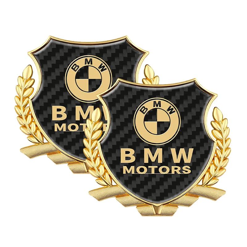 Car Emblem Badge Stickers Decoration Accessories For BMW X1 X2 X3 X5 X4 X6 X7 G30 G20 G32 G11 G12 F40 F30 F20 F10 F34 F07 F44 HX9