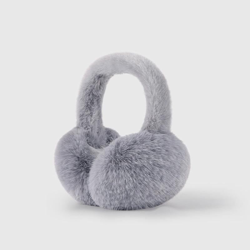 Женские зимние плюшевые складные наушники – милые и теплые для холодной погоды