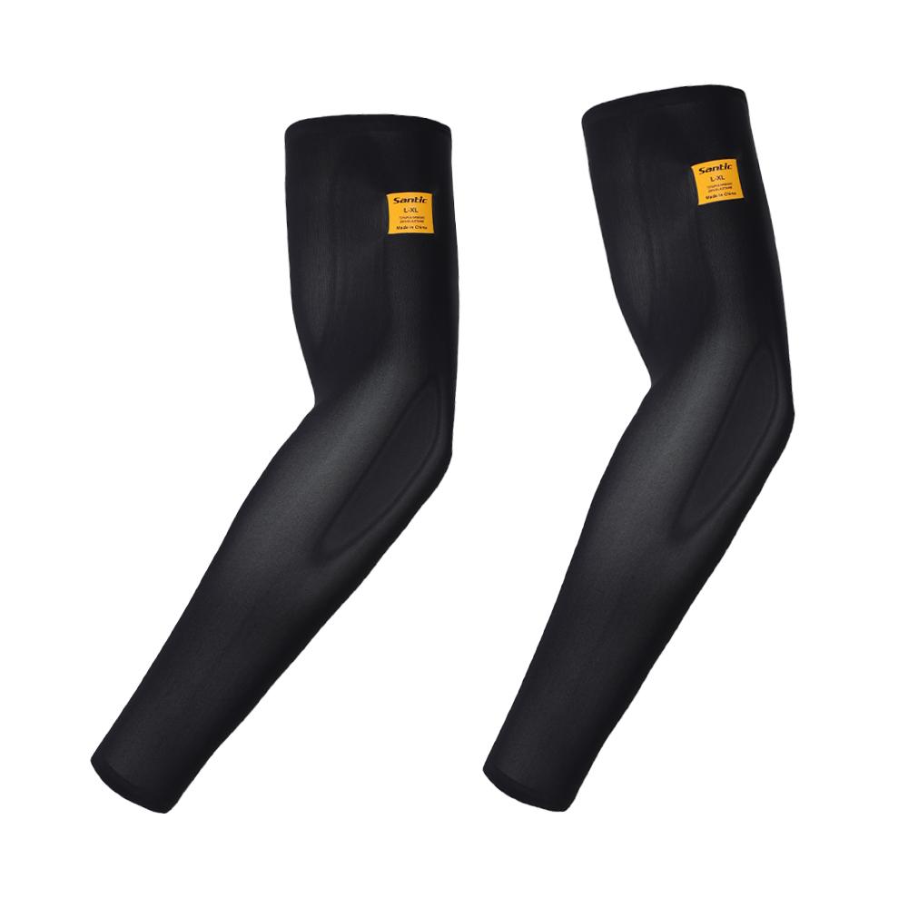 Santic Sports Arm Cover Summer UV Protection Outdoor Sports Arm Protective Gear Fitness Running Basketball Cooling Arm Guard