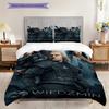 The Witcher Fantasy Adventure Bedding Bedding 1 Duvet Cover 2 Pillowcase Without Core Christmas Birthday Gift Bedding Set