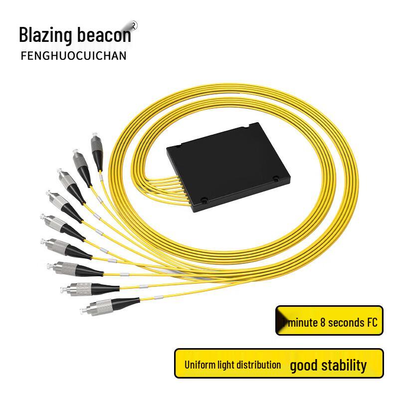 Telecom-grade Single-mode Fiber Optic Splitter