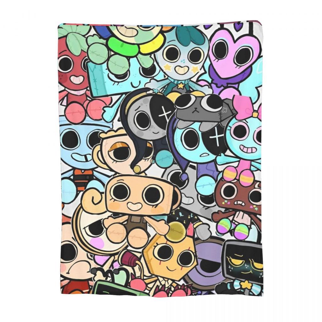 Dandy's World Blanket Flannel Funny Warm Throw Blankets for Boys Girls Birthday Gift Sofa Bed Home Summer