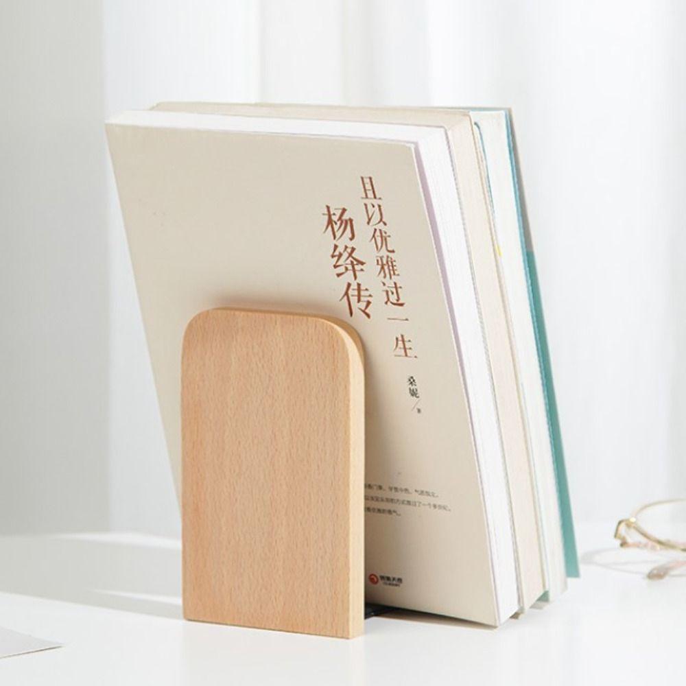 Настольный органайзер Настольная книжная полка Бук Орех Подставка для книг Деревянные книжные упоры Журнал