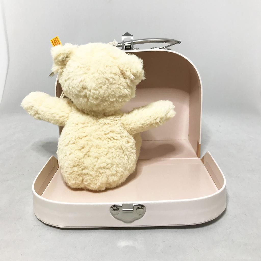 Мягкая игрушка мишка Steiff Teddy bearr эксклюзивный чемодан 08Mila Teddy bear in suitcase [item]