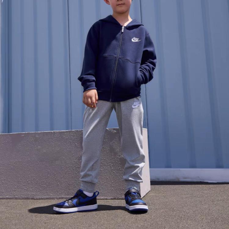 Nike Court Borough Low Recraft PS Game Royal/White/Black Kids Sneakers Blue HM6298-480