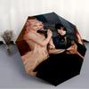 1pc Addams Family Wednesday8 Umbrella, Sun Protection, And UV Shielding. It Has Eight Sturdy Ribs for Outdoor Use And Perfect Gift