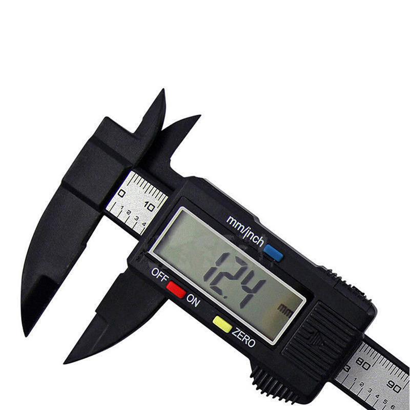 150 мм 6-дюймовый ЖК-цифровой электронный штангенциркуль из углеродного волокна микрометр