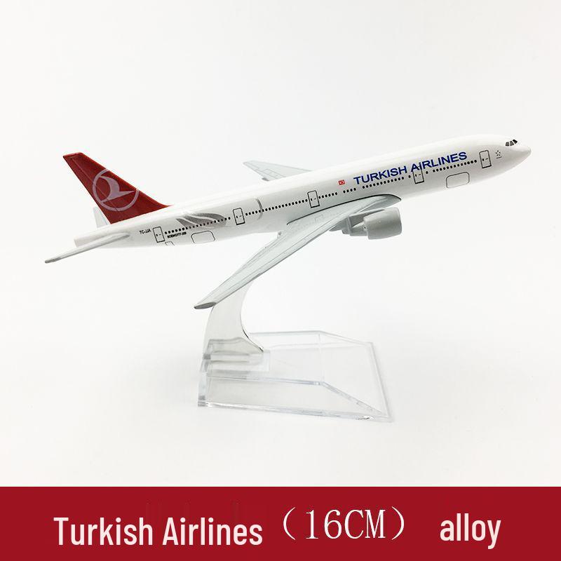 16 см, модель самолета из сплава, игрушка-модель: A320 Sichuan Airlines, China Southern Airlines A380, Air China Boeing B747