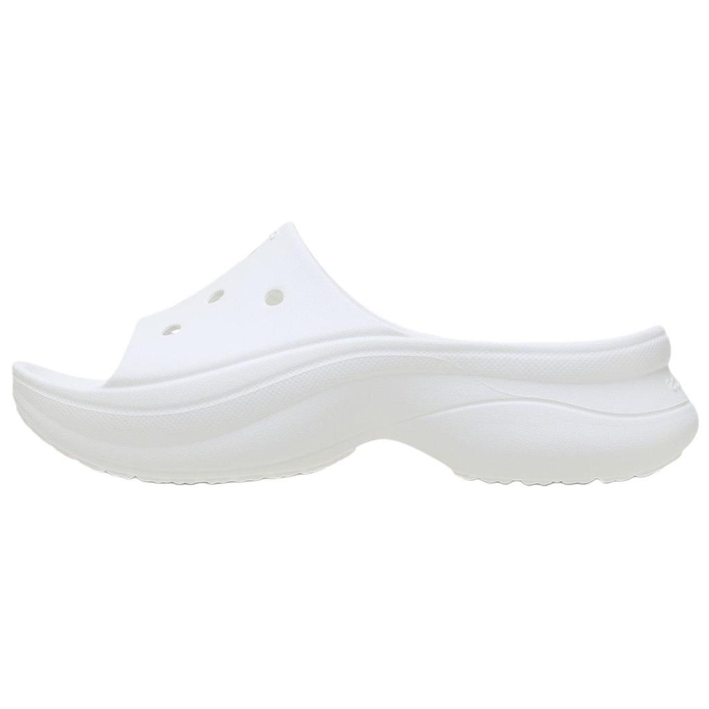 Crocs Casual Comfortable EVA Anti-Friction Slide Sandals Women Sandals White 211108-100