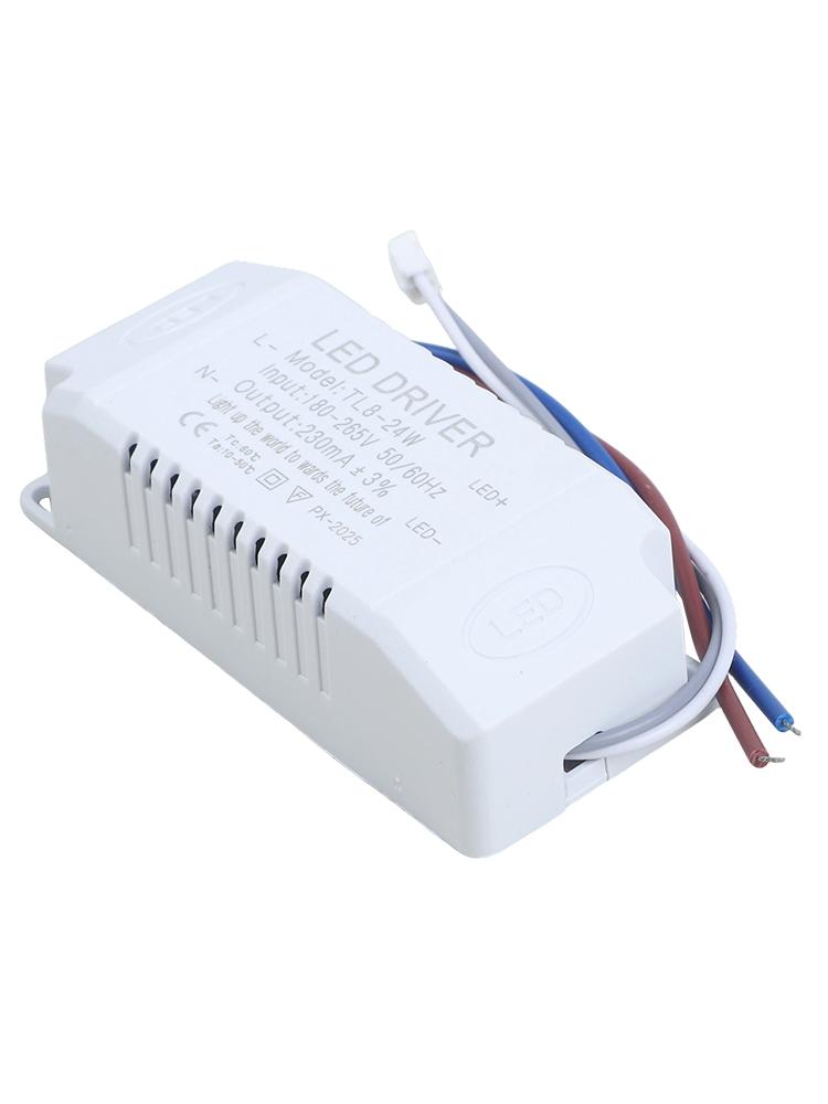 Правила безопасности Широкое давление Большая пластина Светодиодный драйвер Электронный трансформатор Двухпозиционный 8-24 В постоянного тока 90-140 В 240 мА