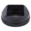   Metal Lens Hood Fit for Fuji X-E5  0VI Aluminium Alloy Retro Black Magnetic Camera Lens Shade