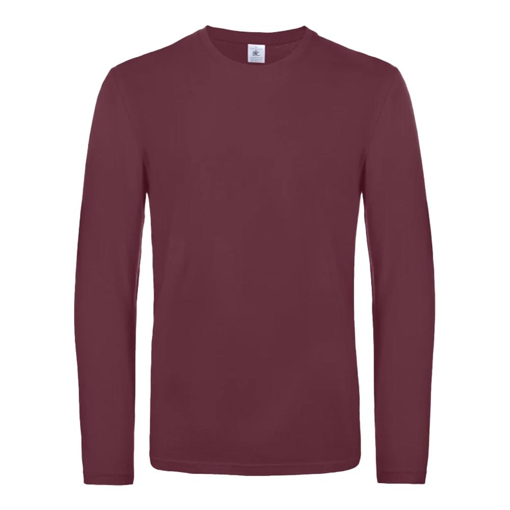 B&C Mens #E190 Long-Sleeved T-Shirt