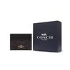 Coach 10 Логотипов Бренда Многослотовый Держатель для Карт из Покрытого Холста Женский Держатель для Карт Черный CZ286-IMXAQ
