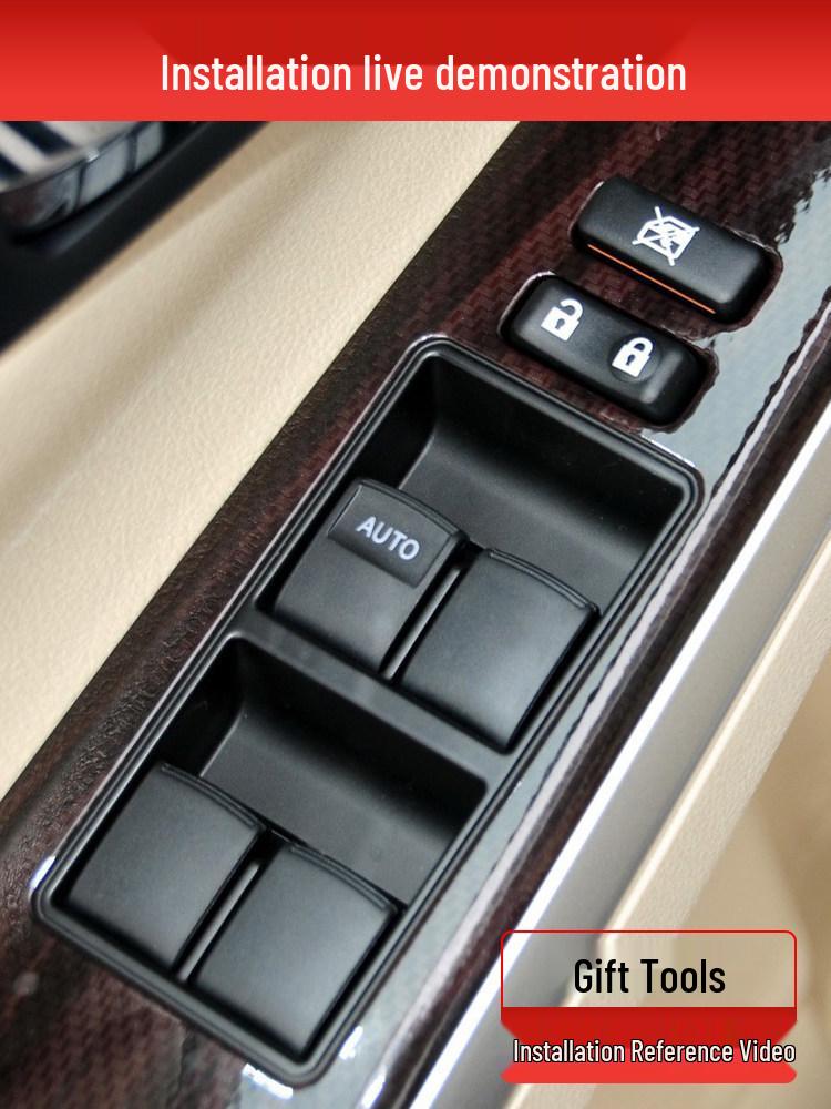 Переключатель стеклоподъемника водительской двери Toyota Camry - Блок кнопок передней левой двери