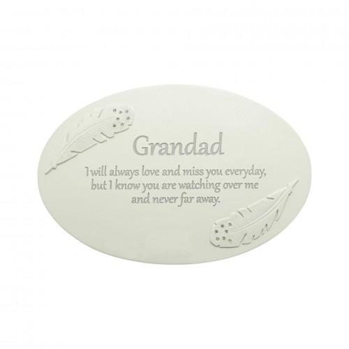 Thoughts of You Resin Memorial Plaque - Grandad