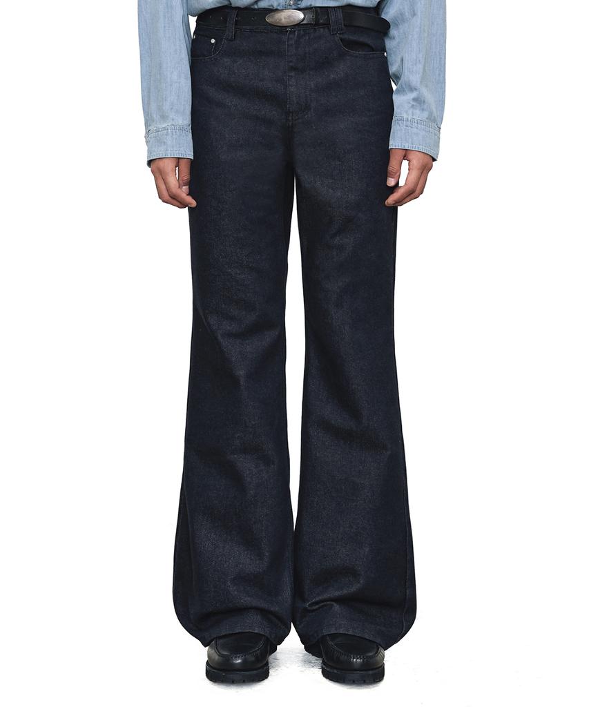 DECET Loose Flared Jeans Dcpt066Cpindigo
