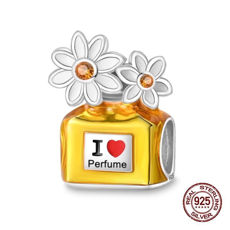 Новые 925 стерлингового серебра духи светящиеся яичные скорлупы подвески бусины подходят 925 оригинальный браслет DIY изысканные украшения на день рождения подарки