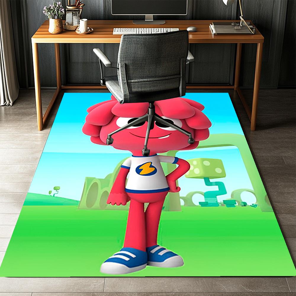 Jelly Jamm Printed Carpet Rug for Office Chair Living Room Bedroom Kitchen Room Decor Gifts